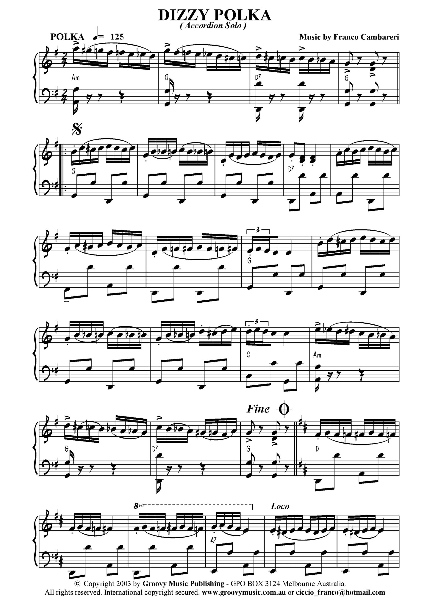 Dizzy Polka