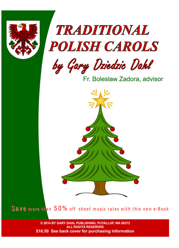 Traditional Polish Carols eBook accordion arrangements by Gary Dahl