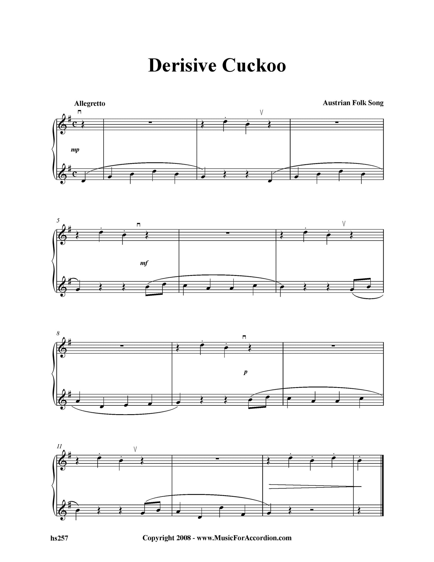 Derisive Cuckoo