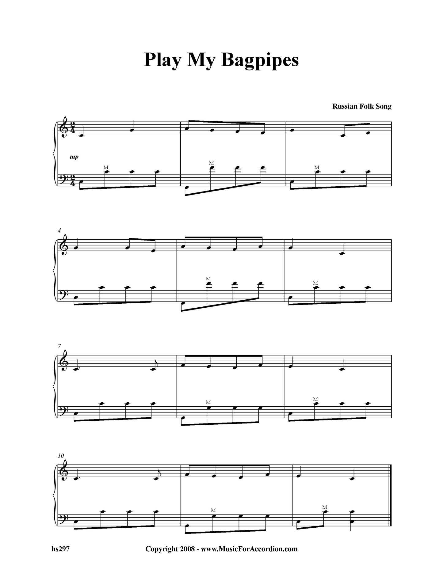 Play My Bagpipes