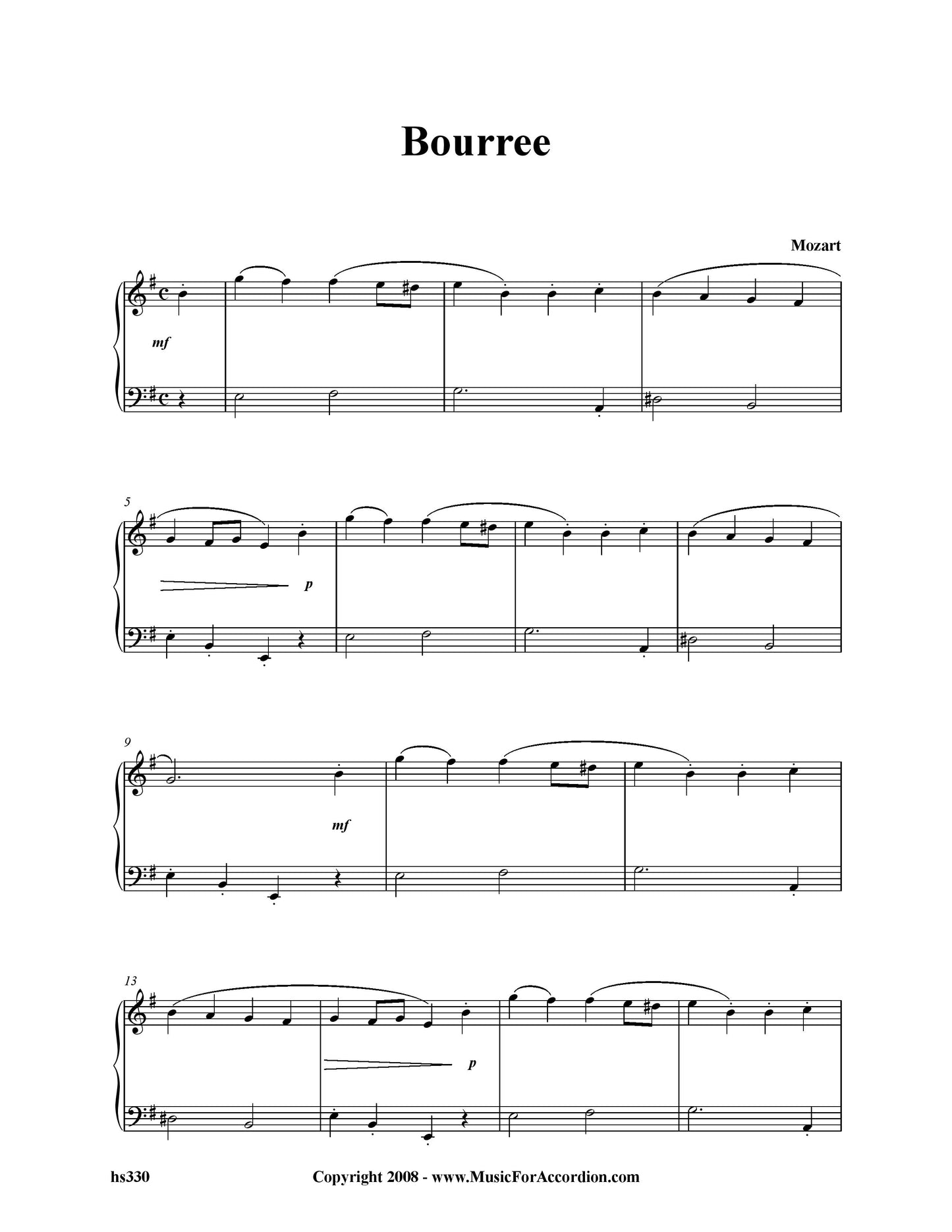 Bourree