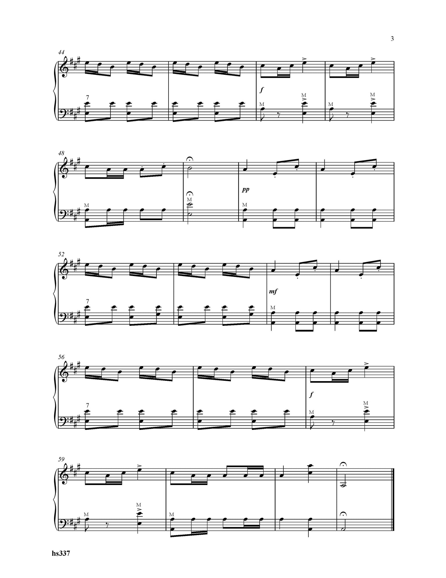 Chorus Of Hunters From The Opera Magic Arrows