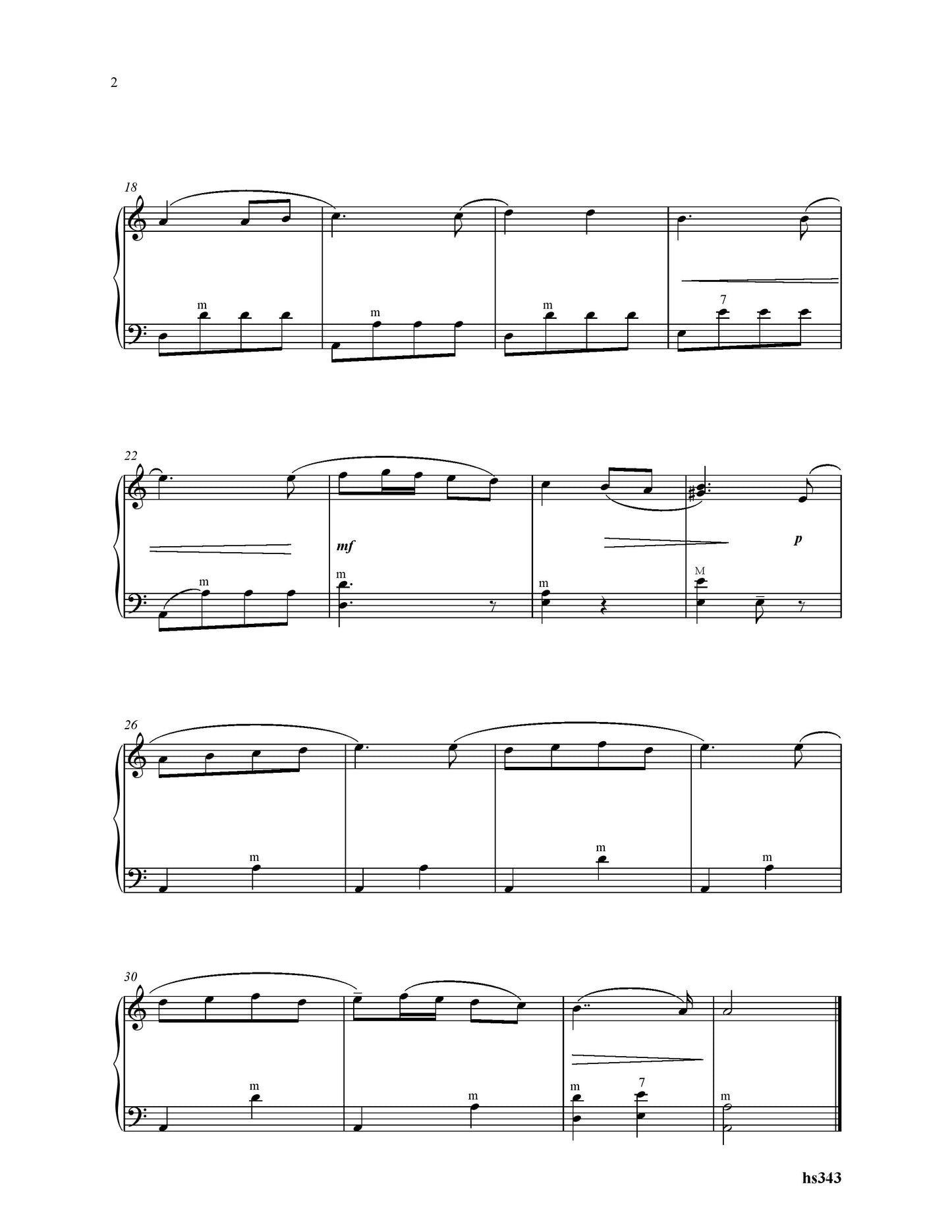 Old French Song From “ Children's Album”