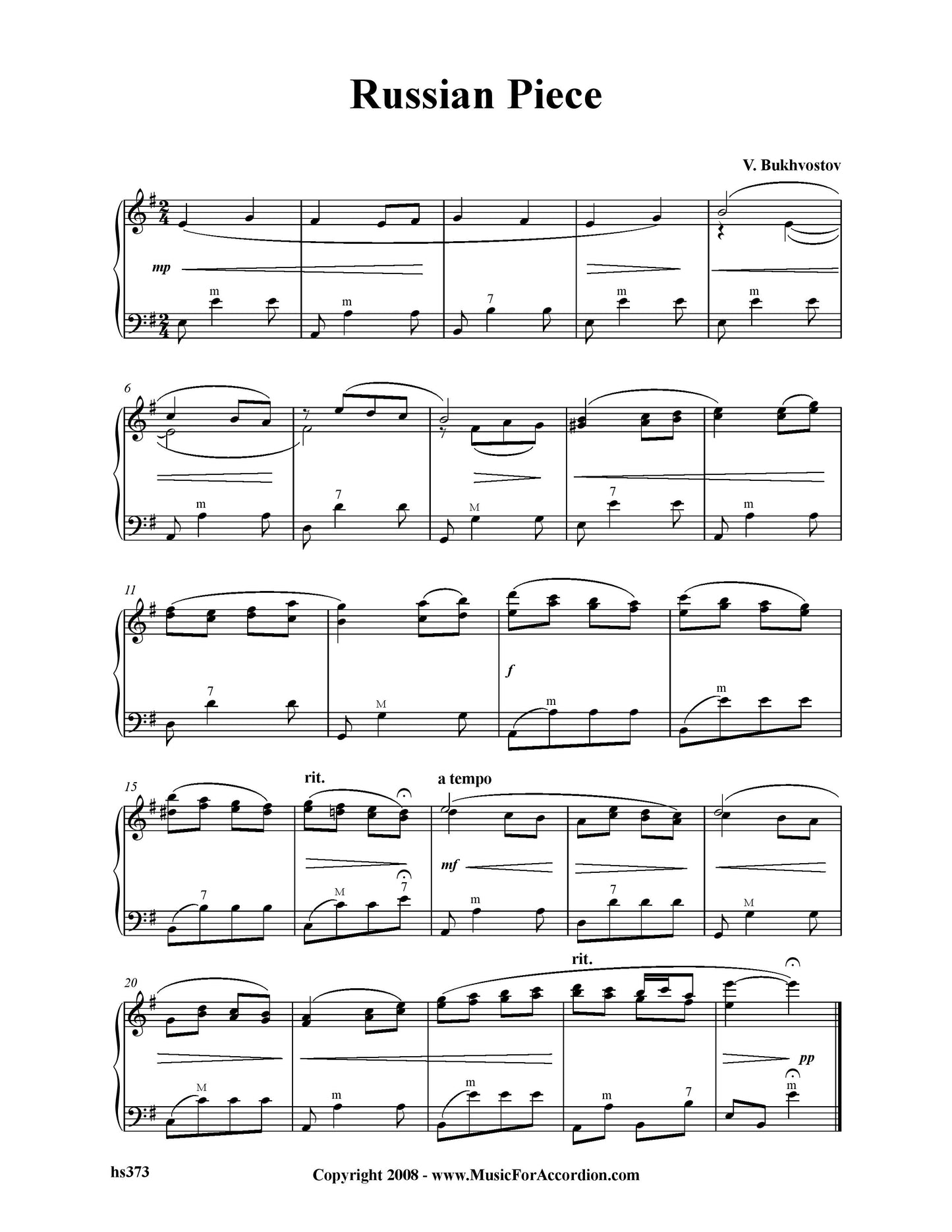 Russigan Piece