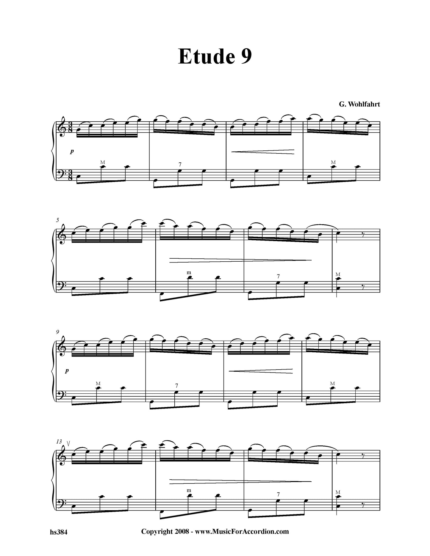 Etude 9