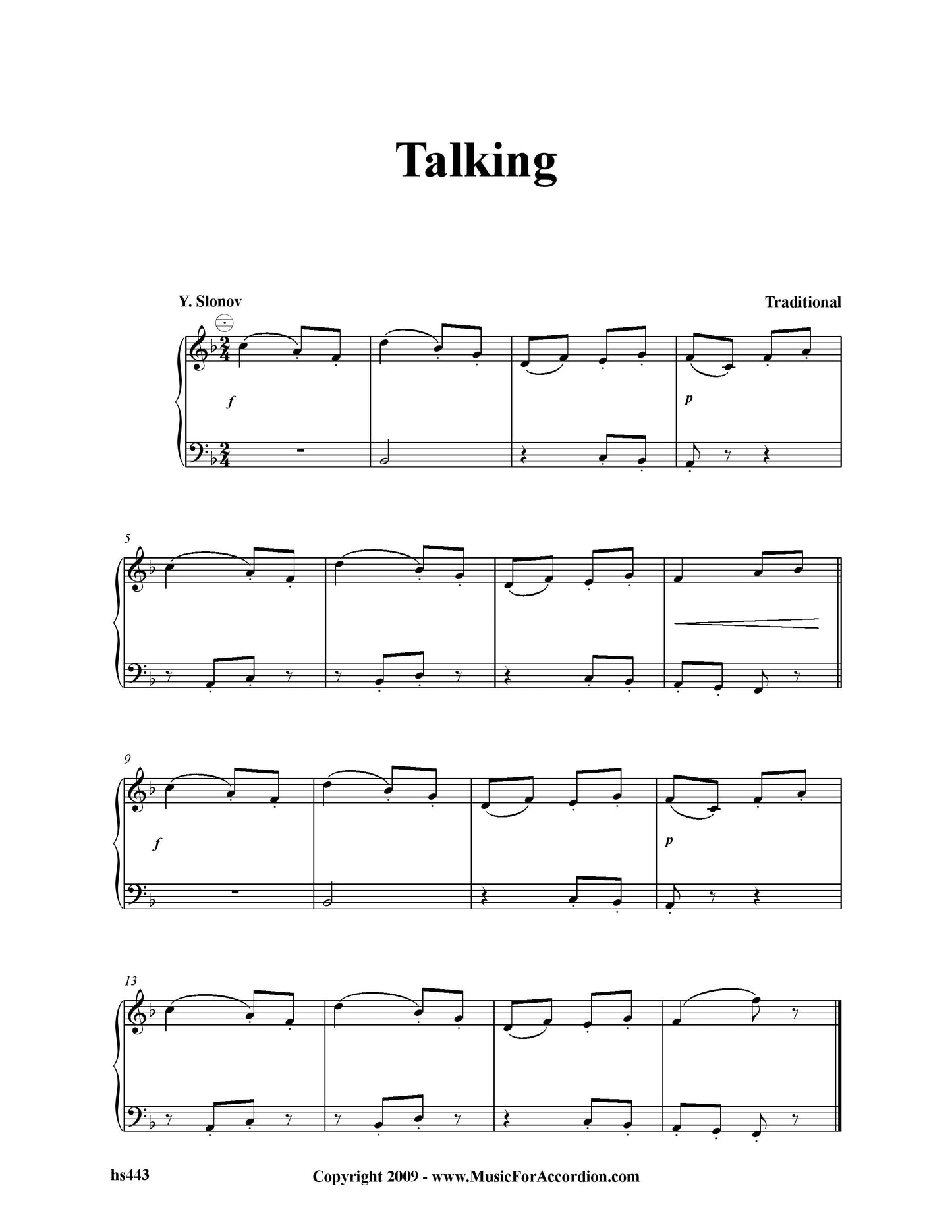 Talking
