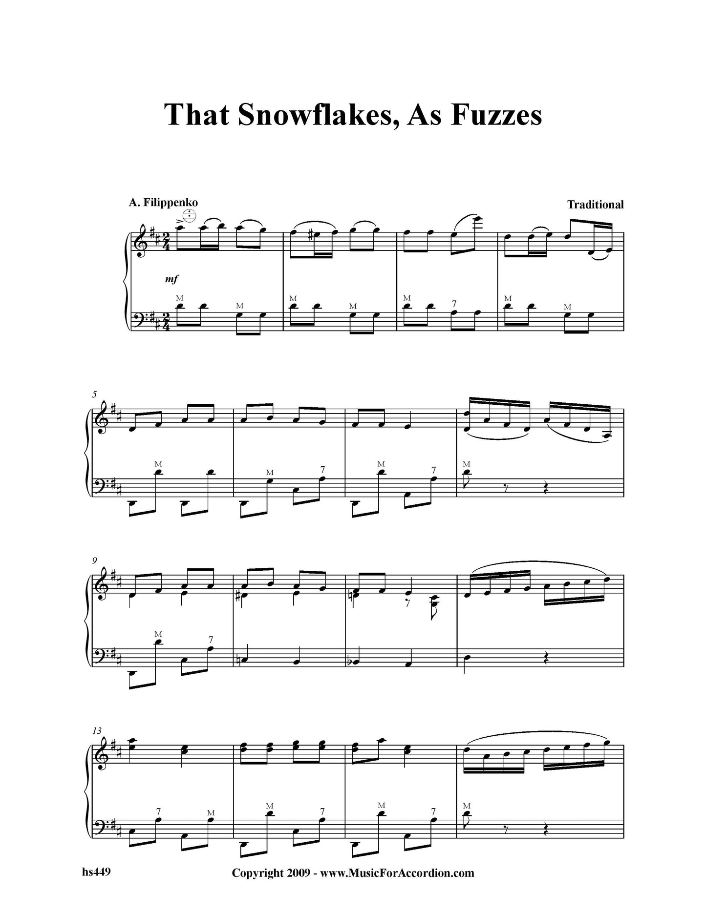That Snowflakes, As Fuzzes