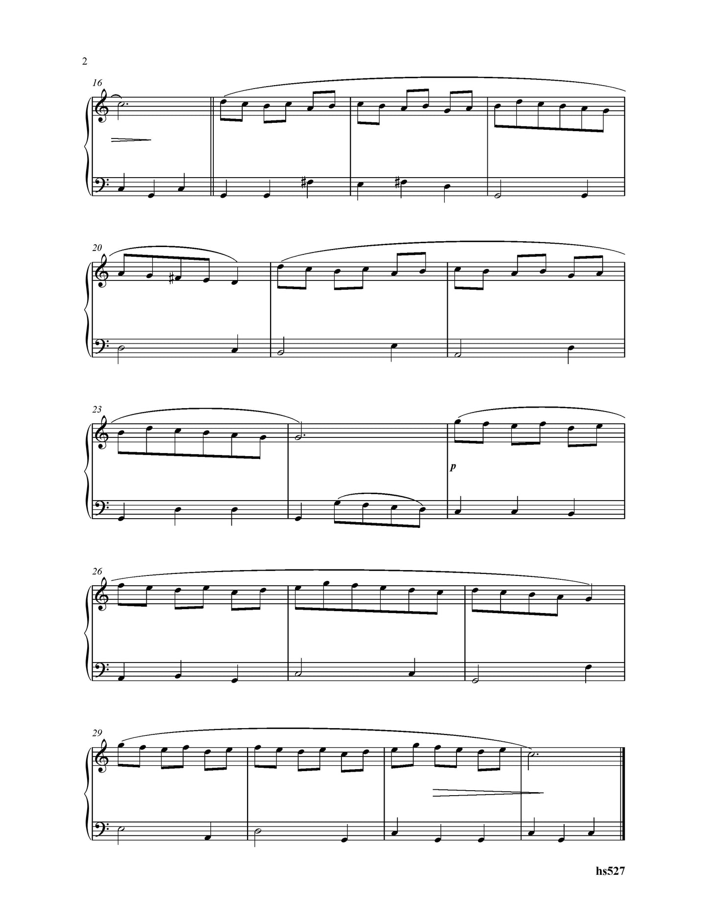 Menuet In Rondo Form