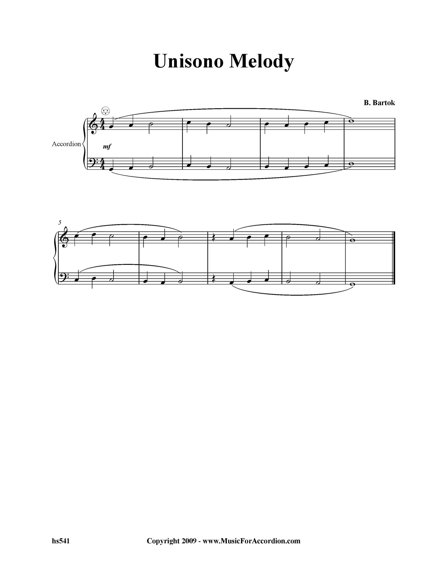 Unisono Melody