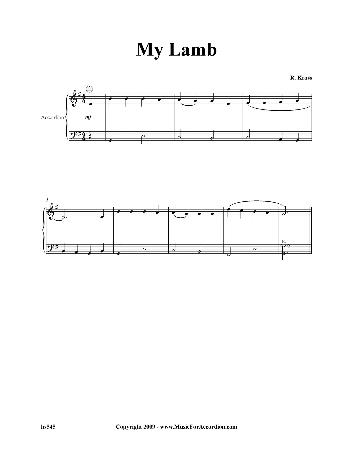 My Lamb