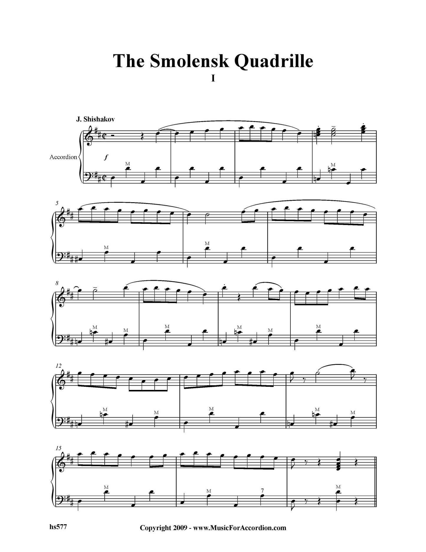 The Smolensk Quadrille