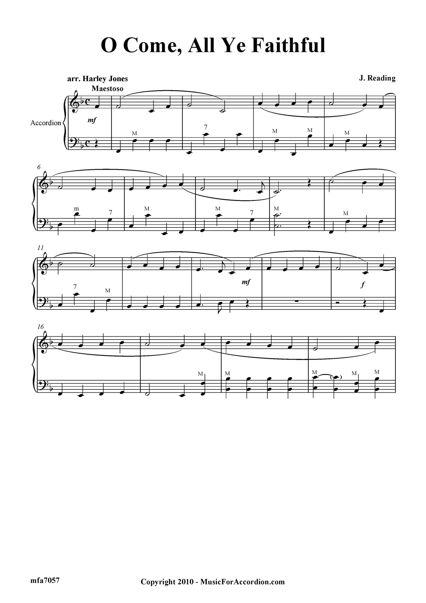 O Come, All Ye Faithful (Solo)