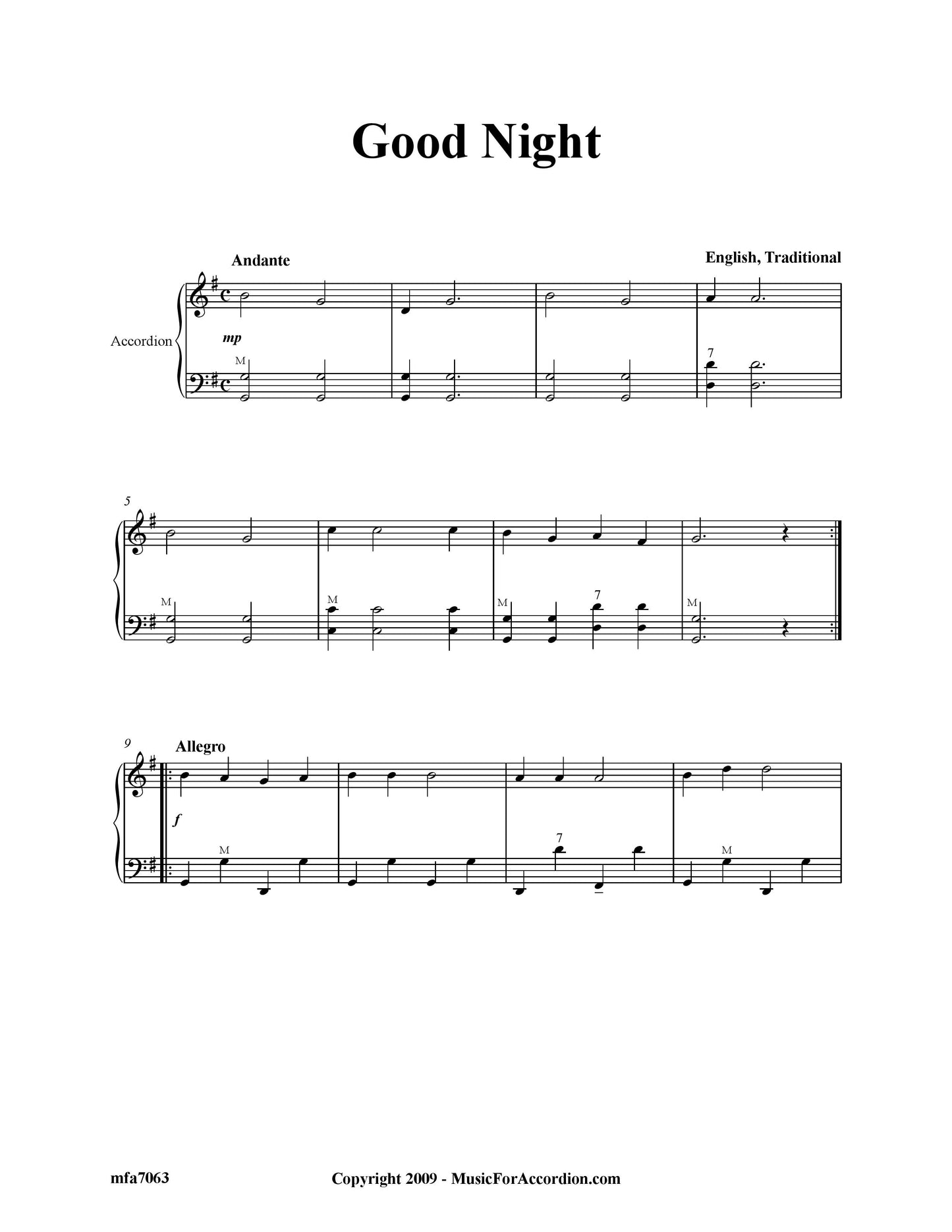 Good Night