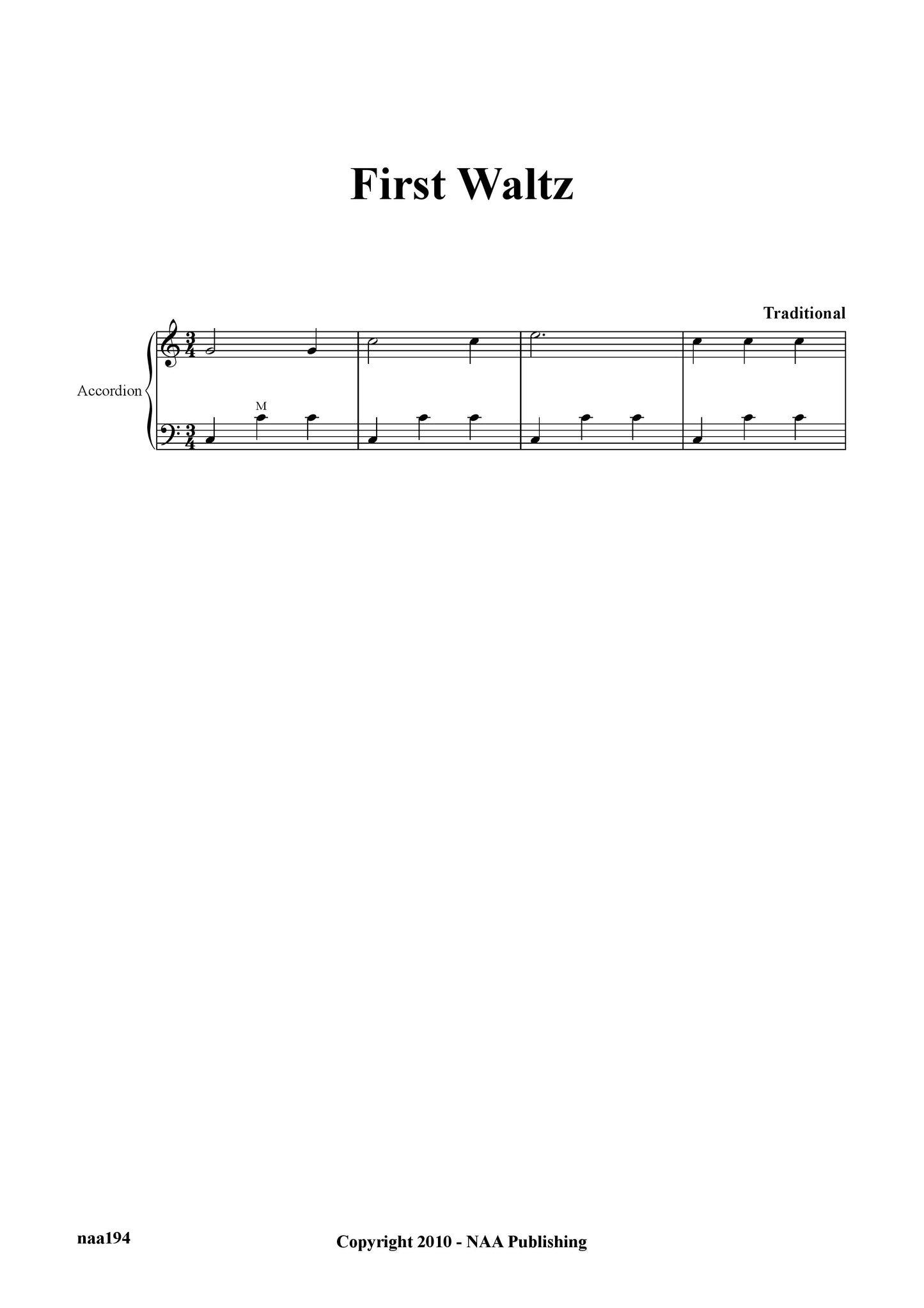 First Waltz