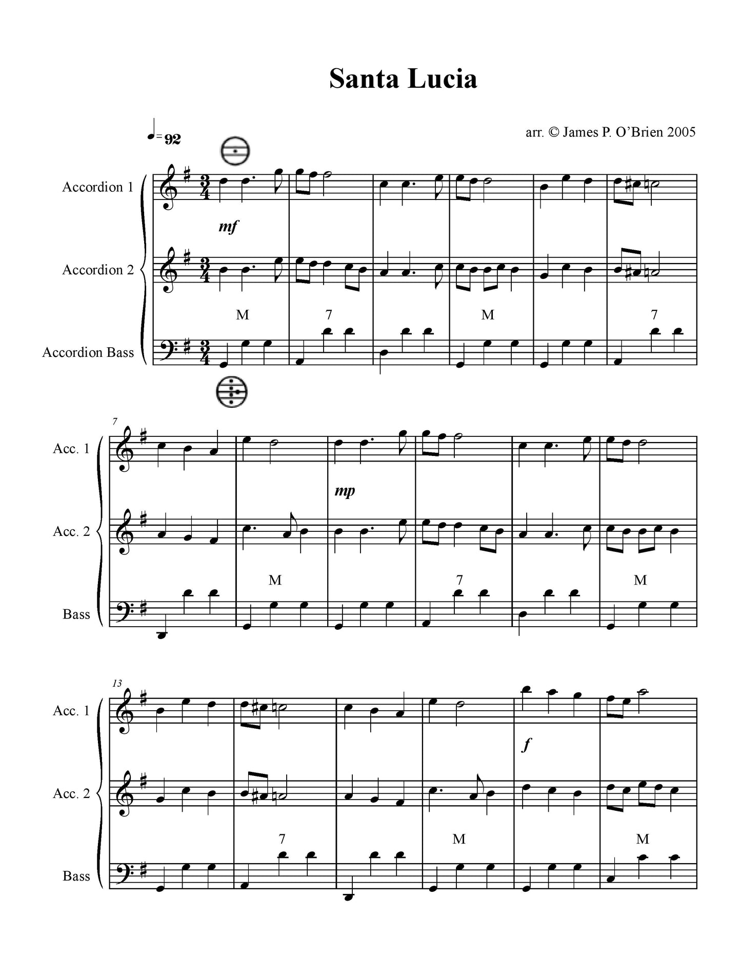Santa Lucia Solo