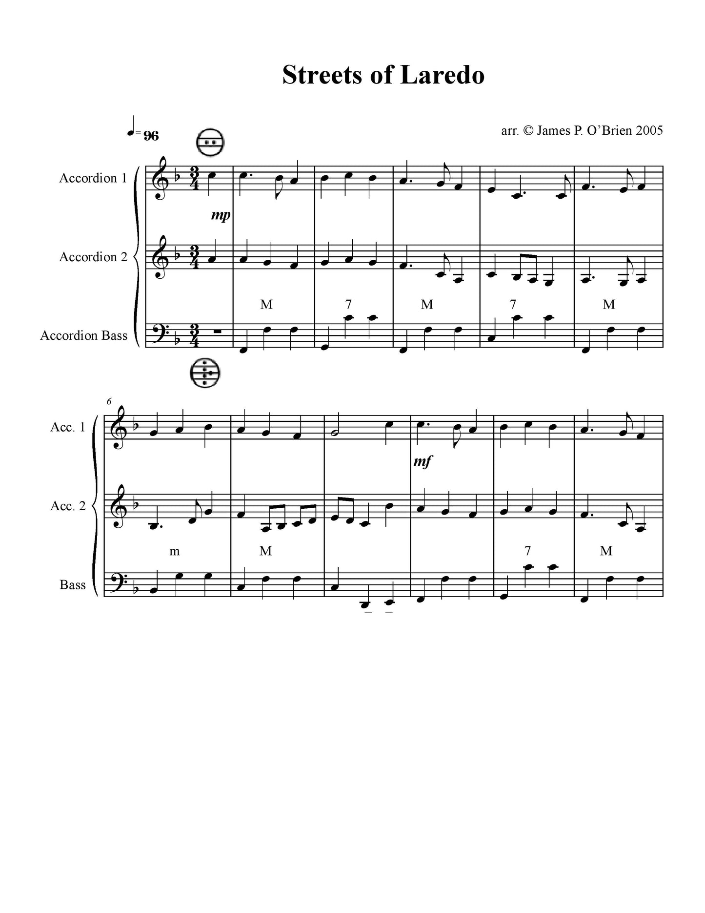 Streets of Laredo Solo