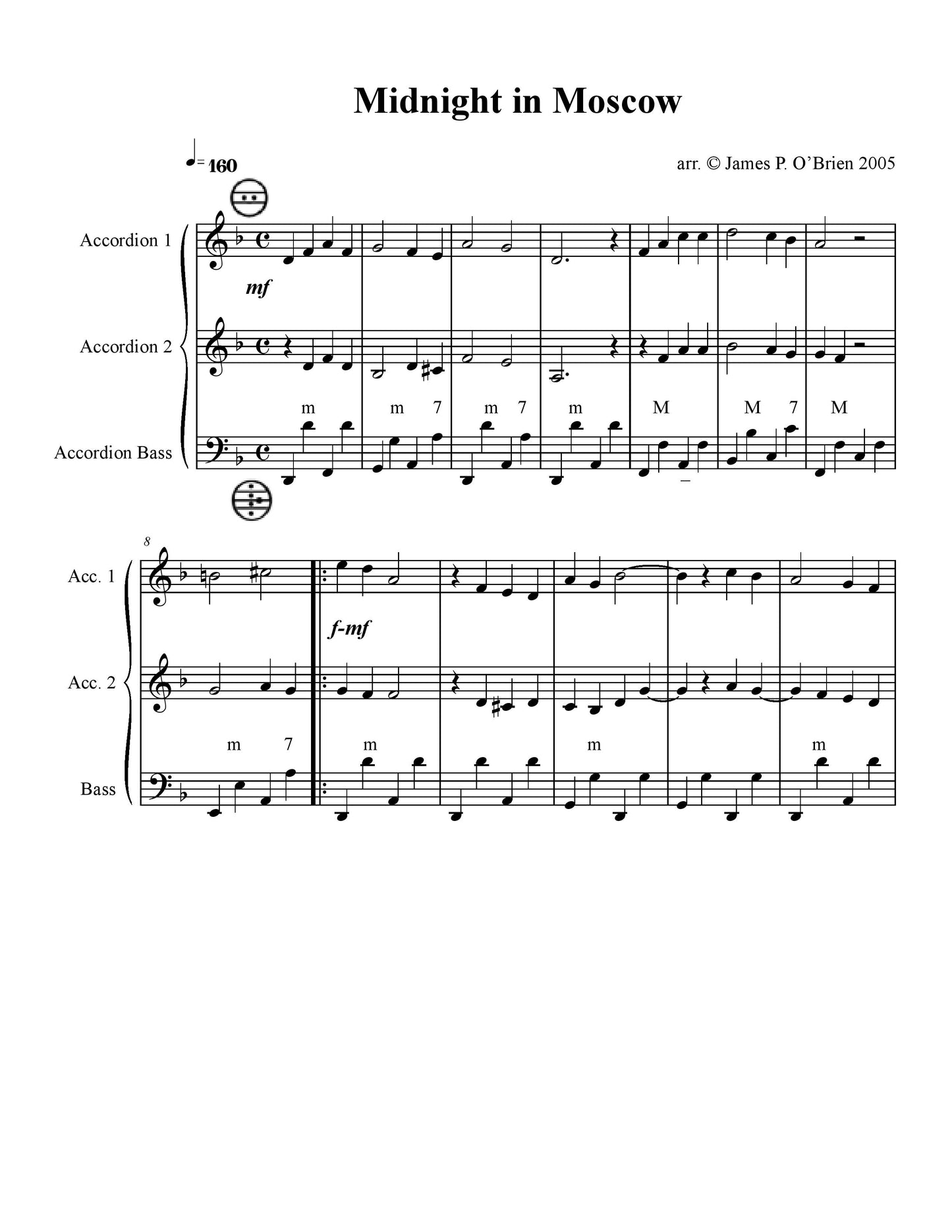 Midnight in Moscow Solo