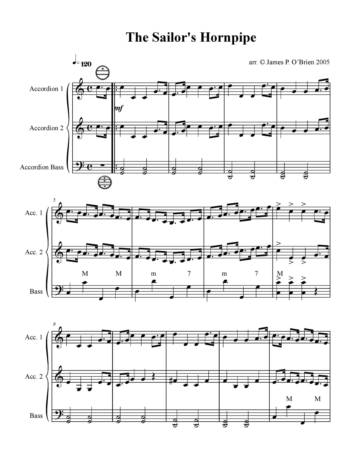 The Sailor's Hornpipe Duet