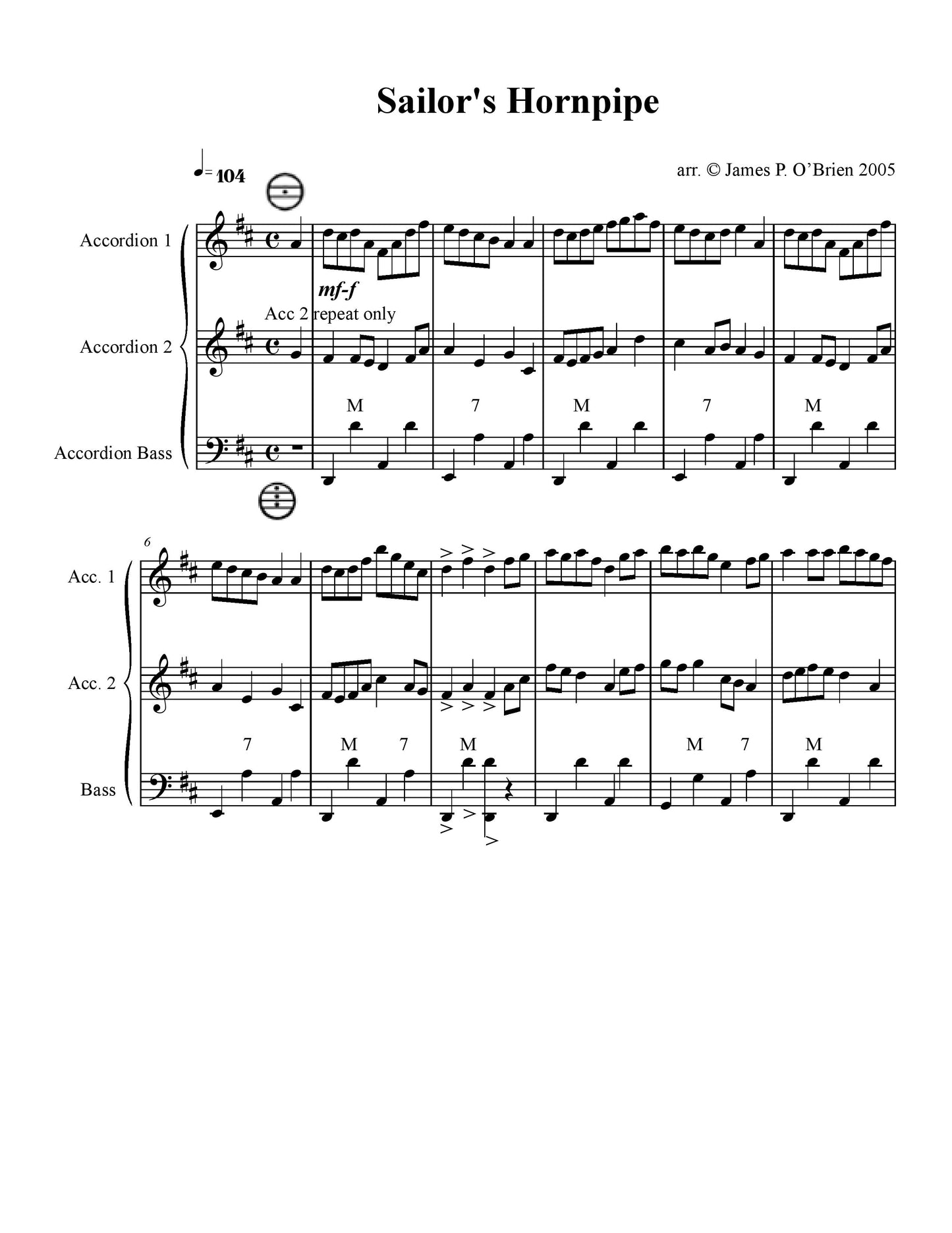 The Sailor’s Hornpipe Ensemble