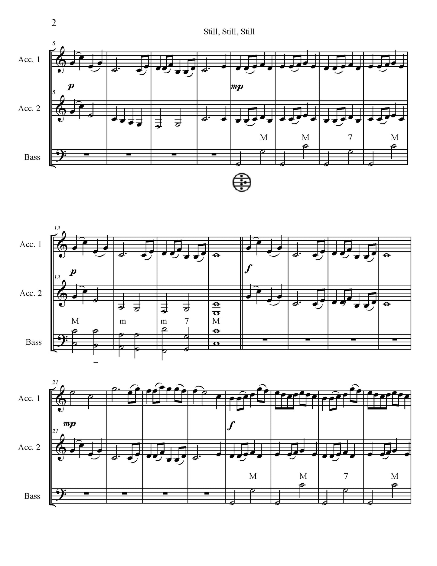 Still, Still, Still Duet