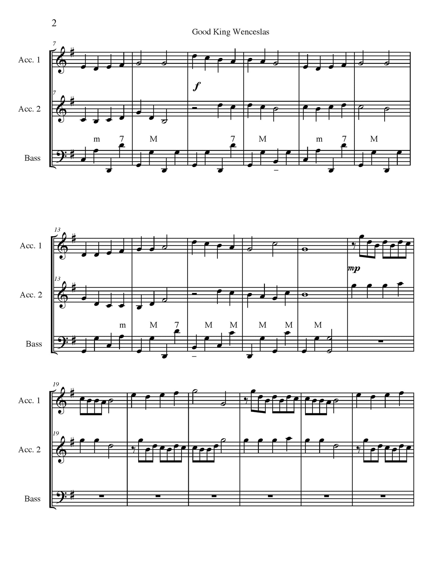 Good King Wenceslas