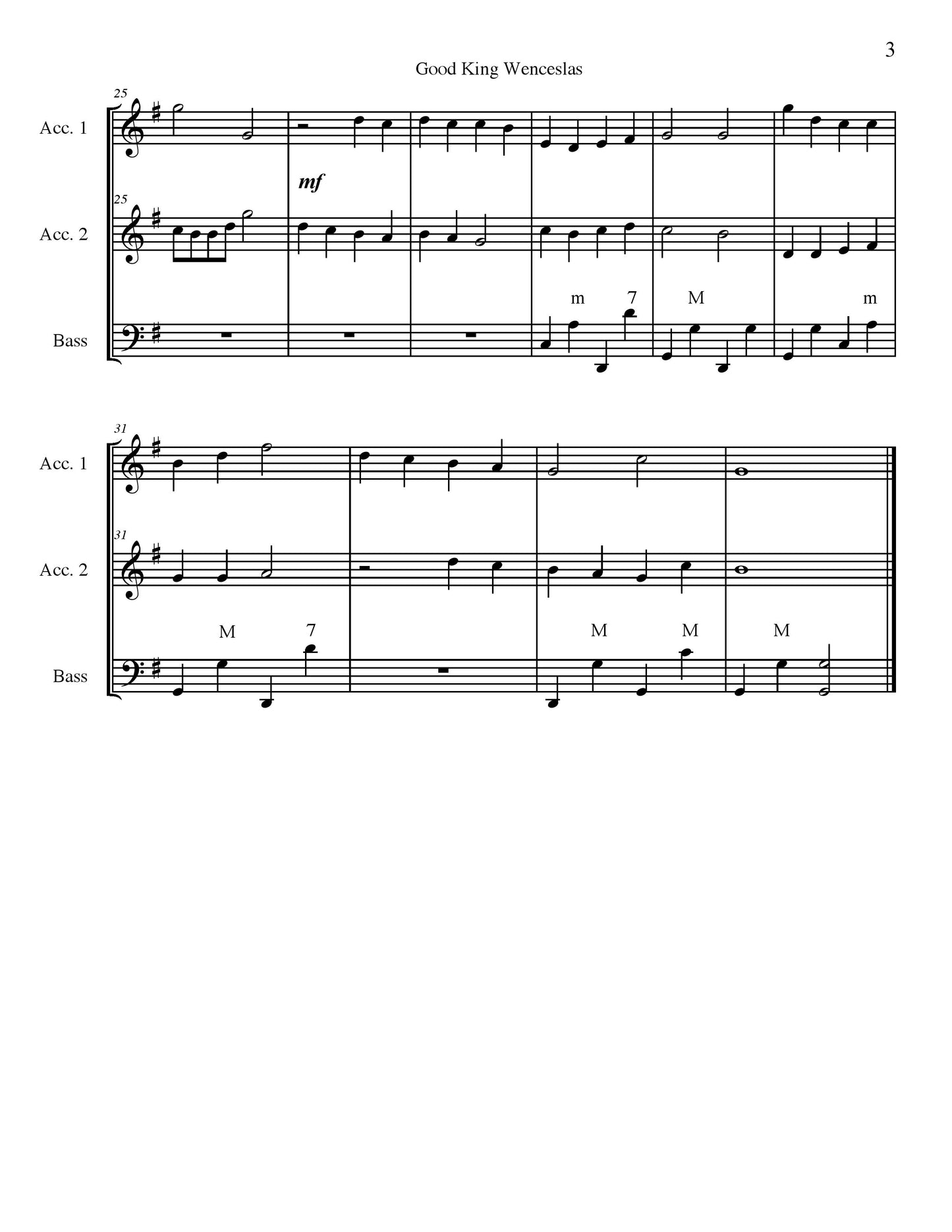 Good King Wenceslas