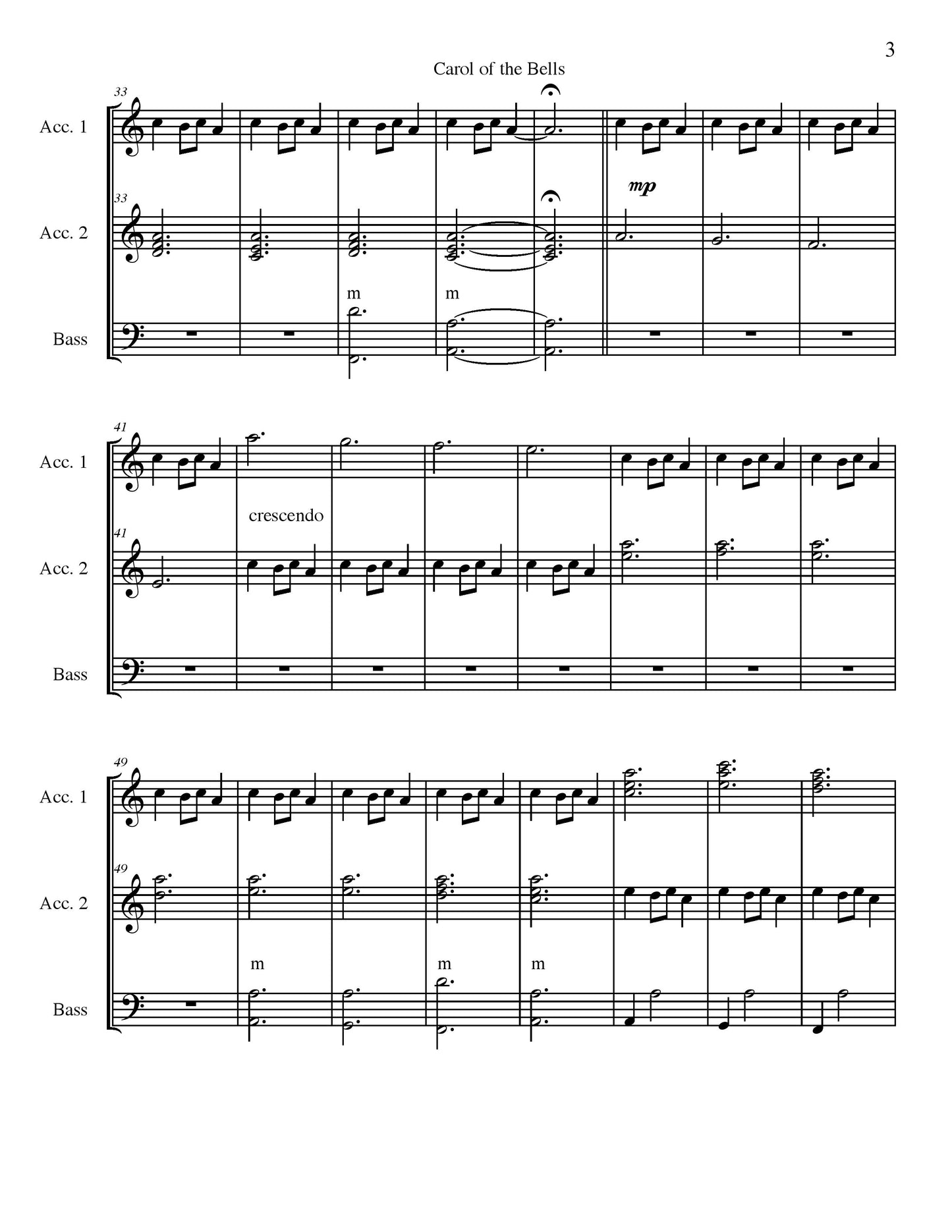 Carol of the Bells
