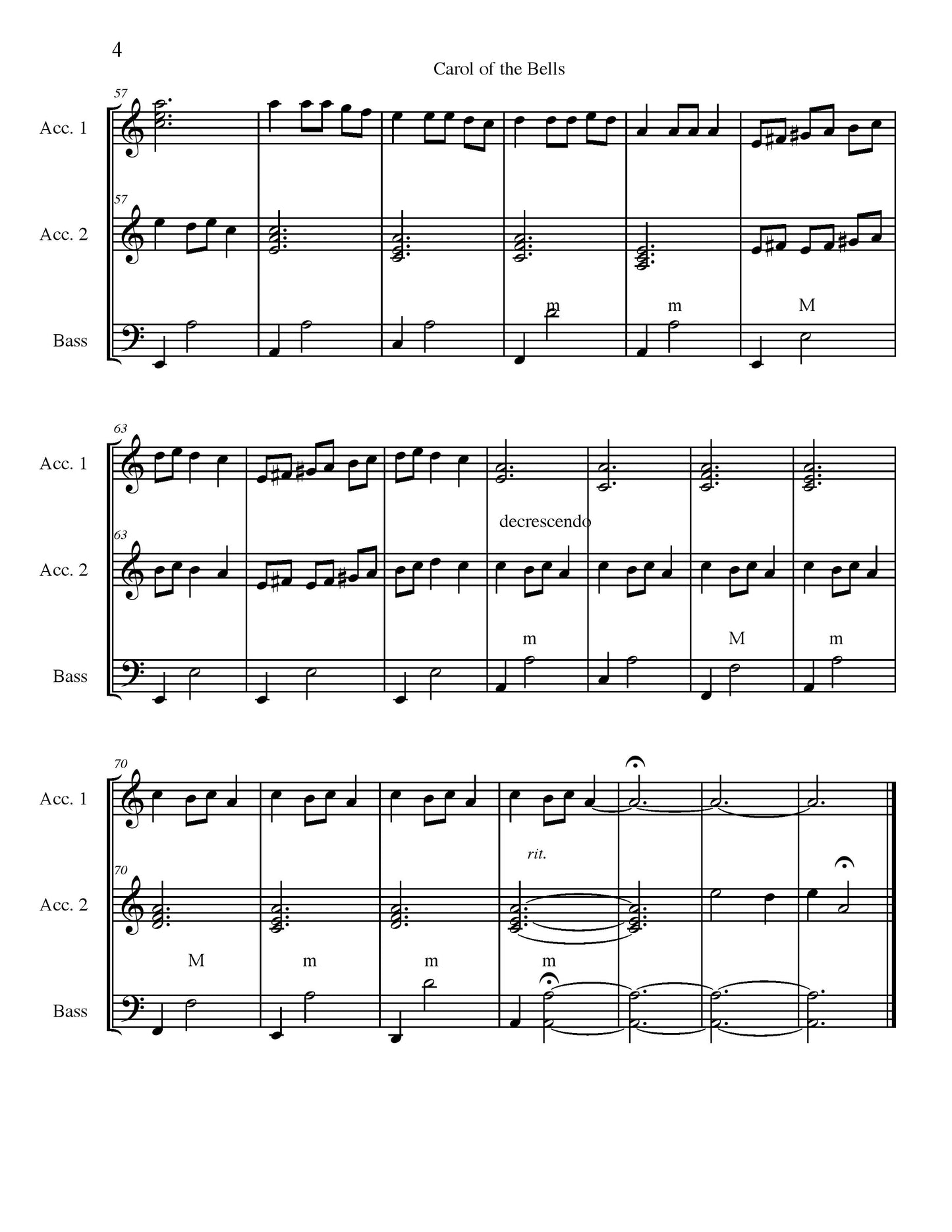 Carol of the Bells