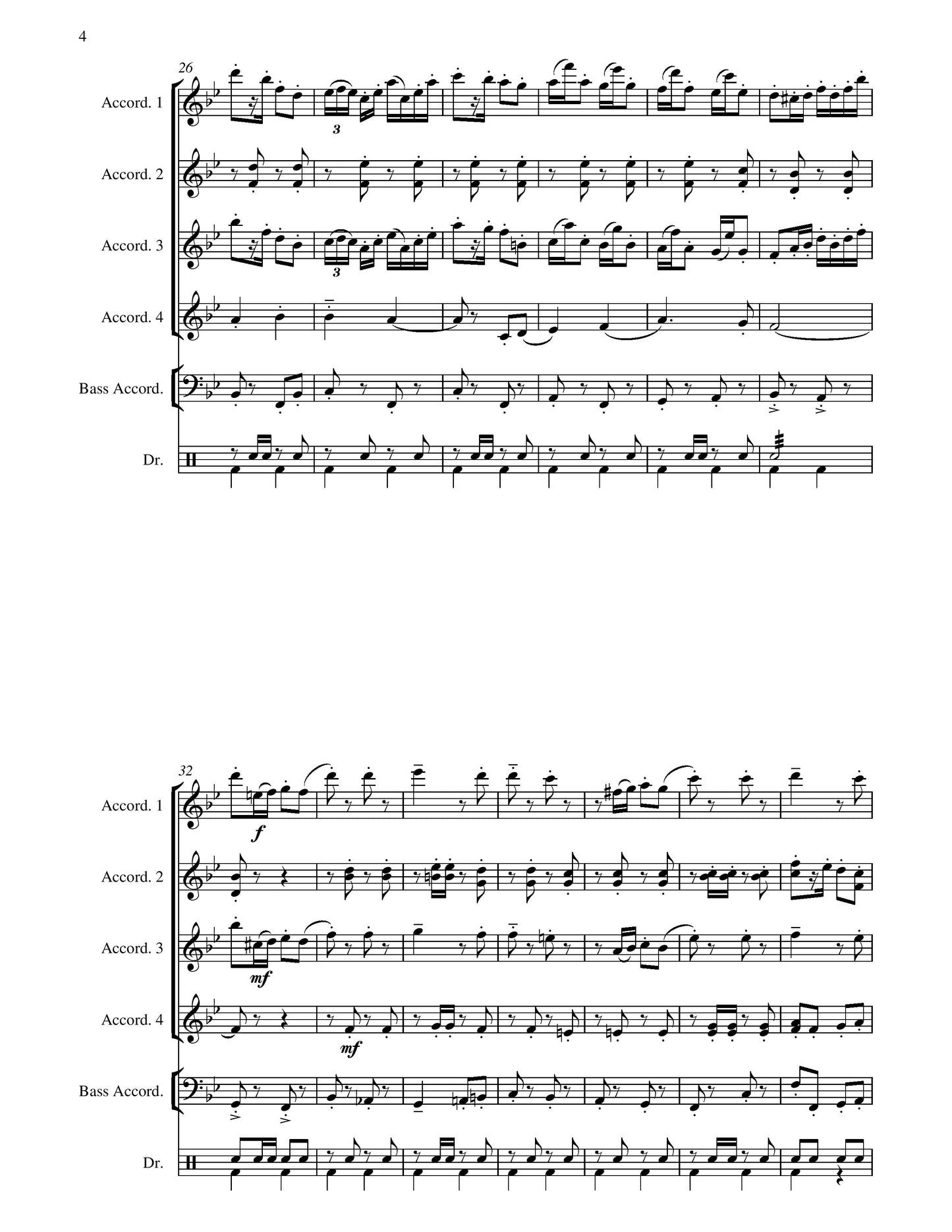 Bramstedter Marsch! (score & parts)