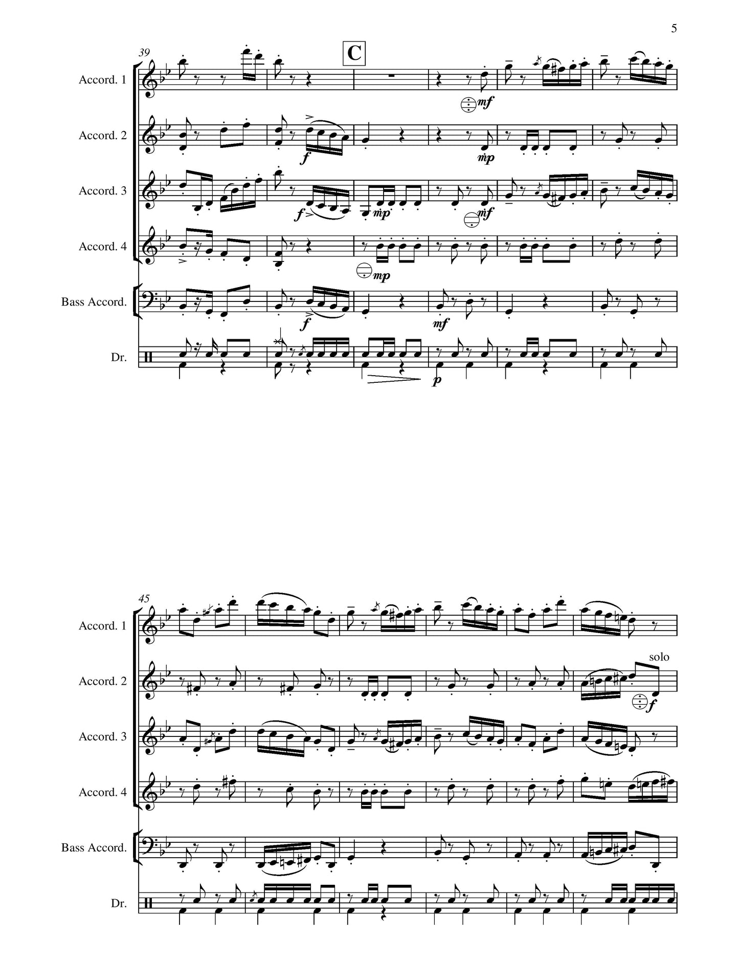 Bramstedter Marsch! (score & parts)