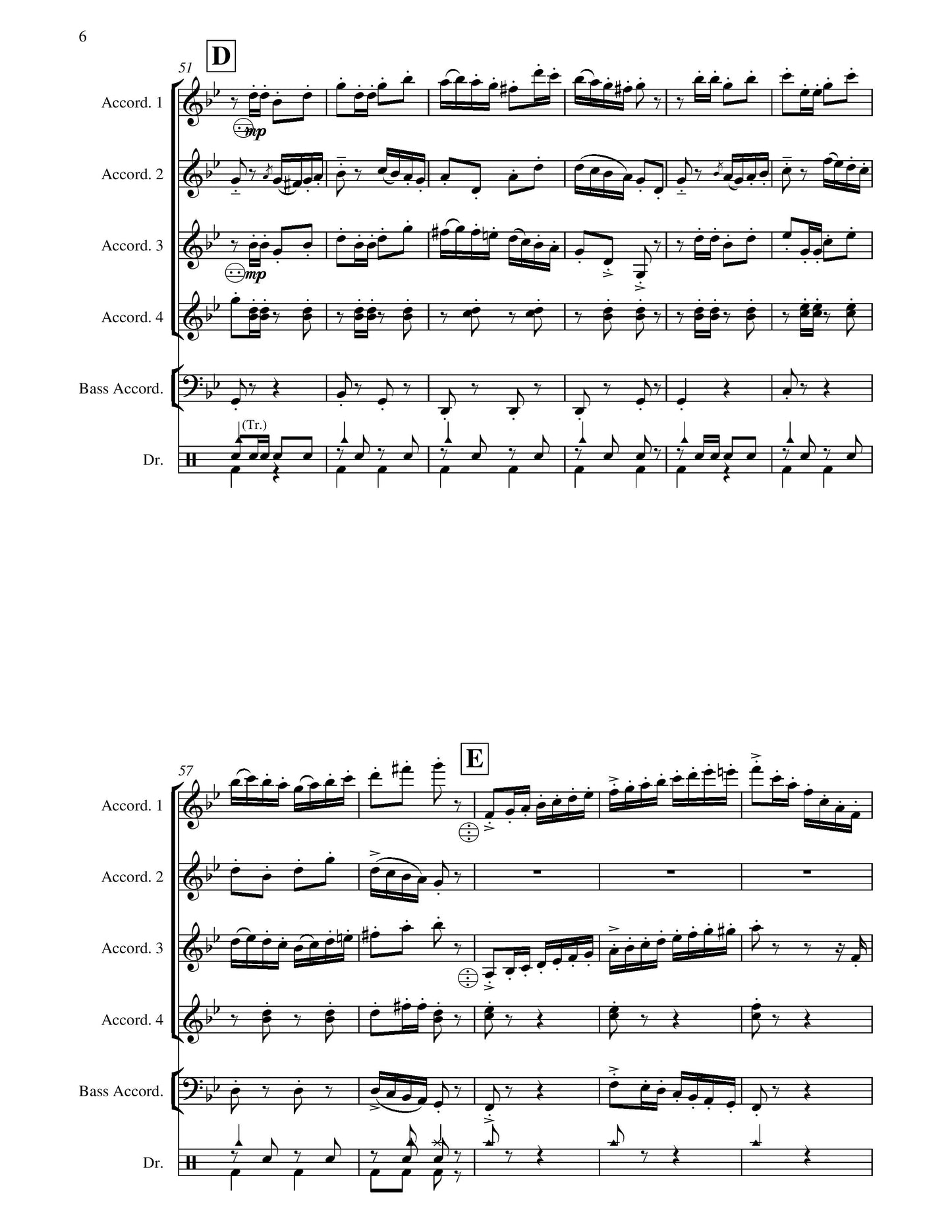 Bramstedter Marsch! (score & parts)