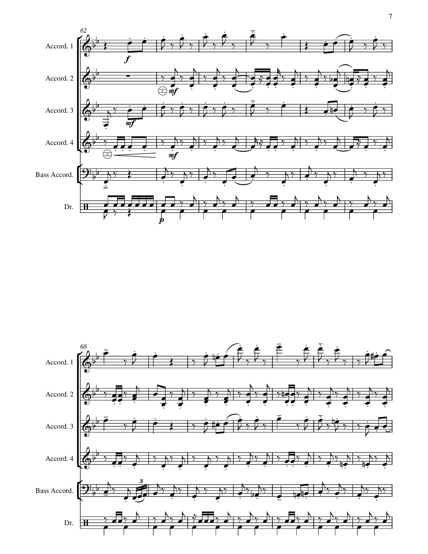 Bramstedter Marsch! (score & parts)