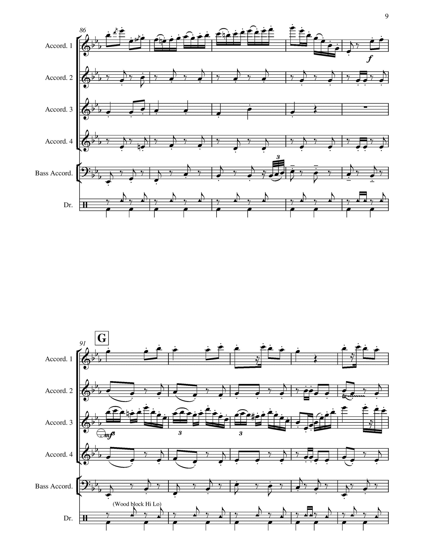 Bramstedter Marsch! (score & parts)