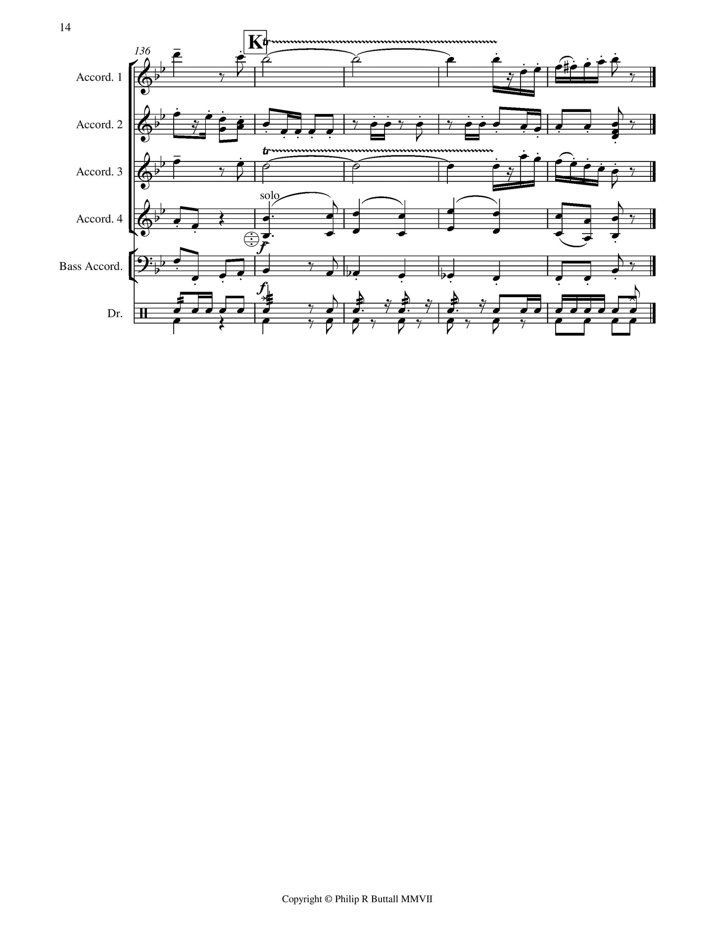 Bramstedter Marsch! (score & parts)