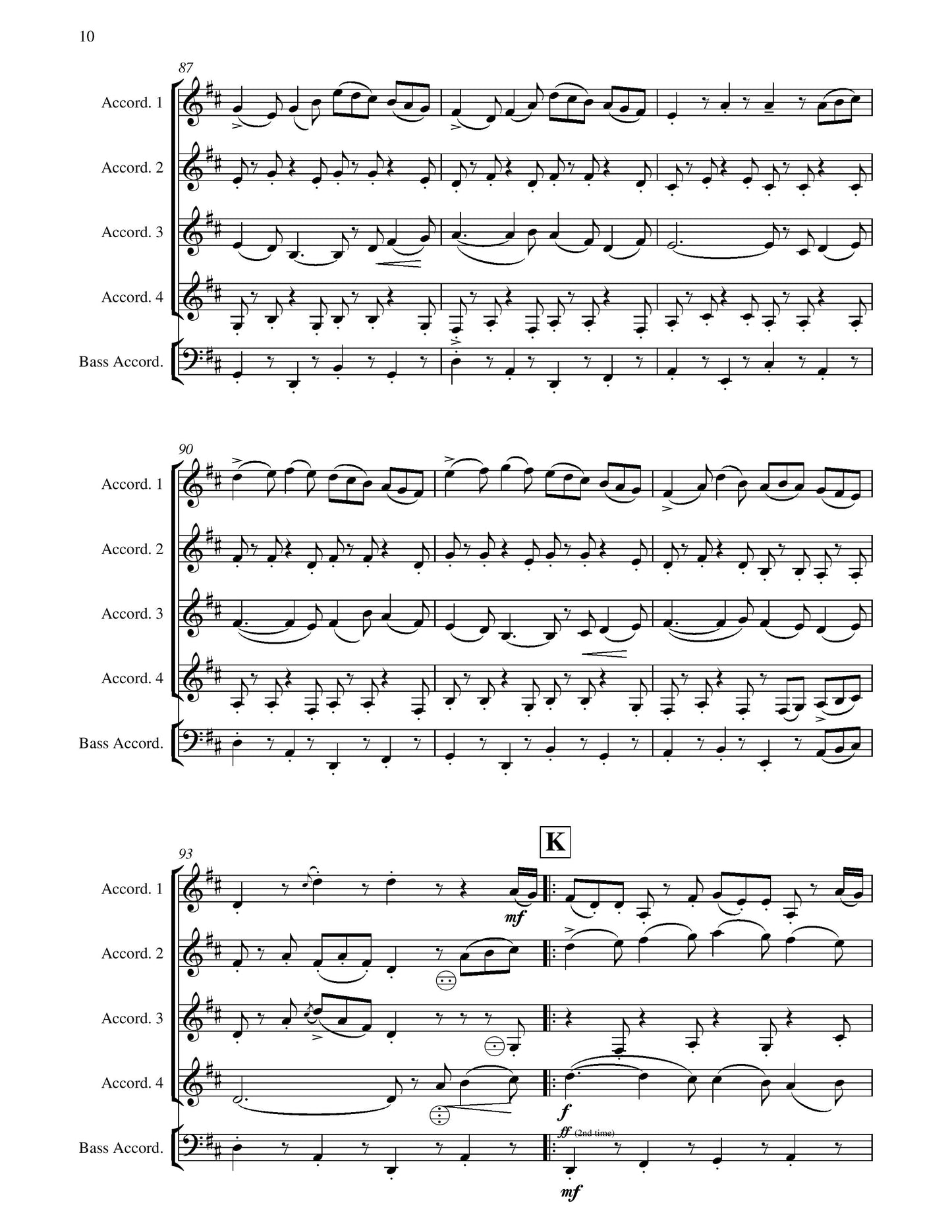 Princess Grainne's Air & Jig (score & parts)