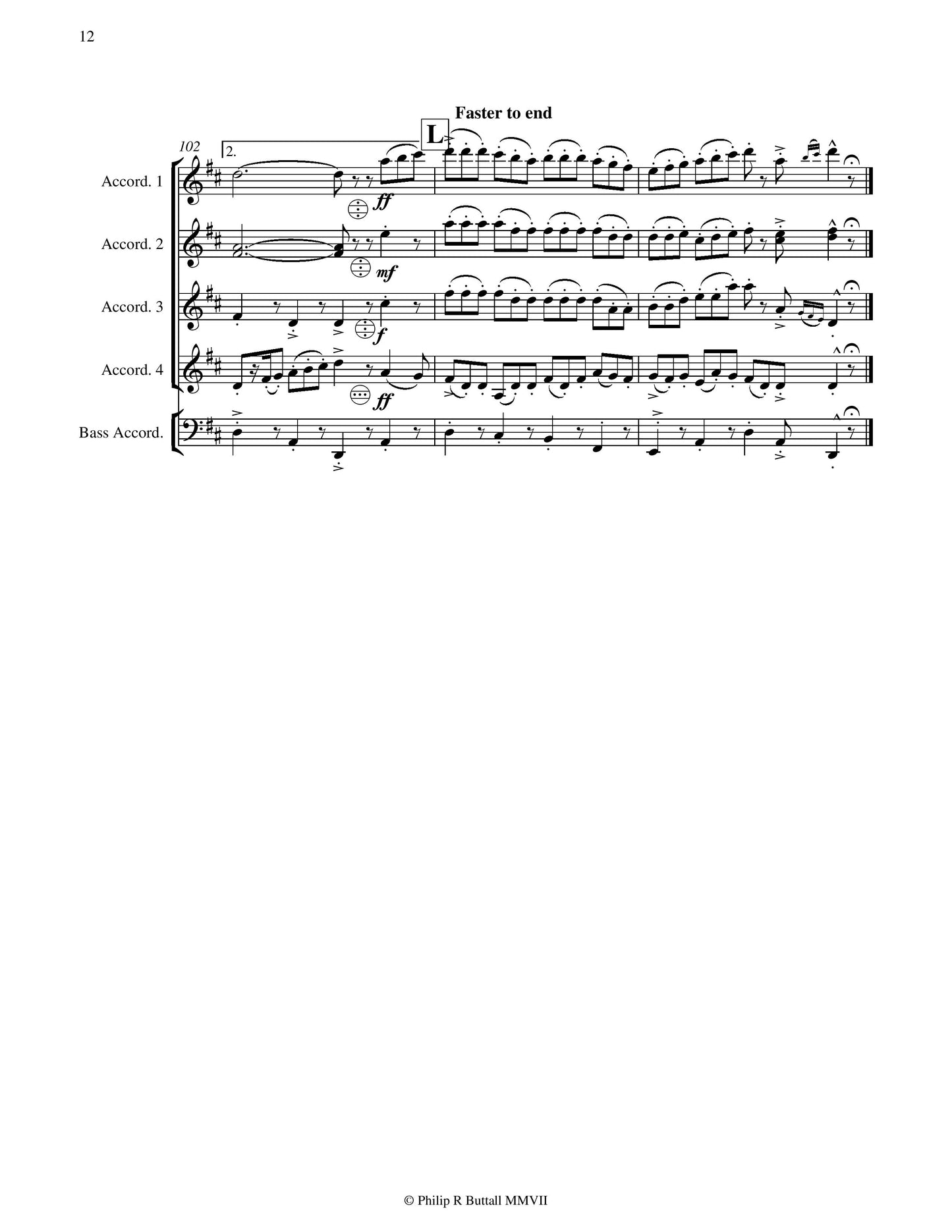Princess Grainne's Air & Jig (score & parts)