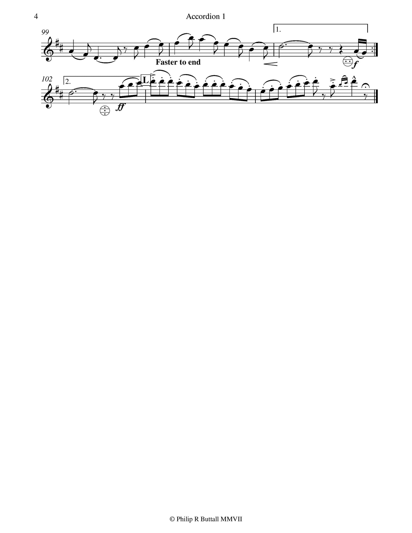 Princess Grainne's Air & Jig (score & parts)
