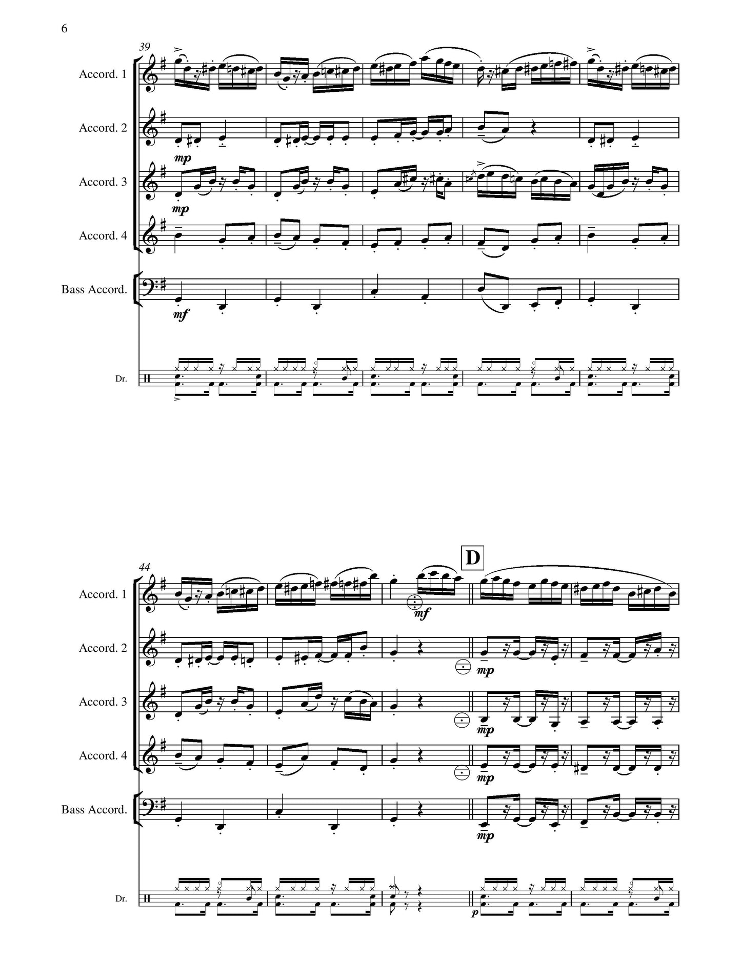Samba...alla Turca! (score & parts)