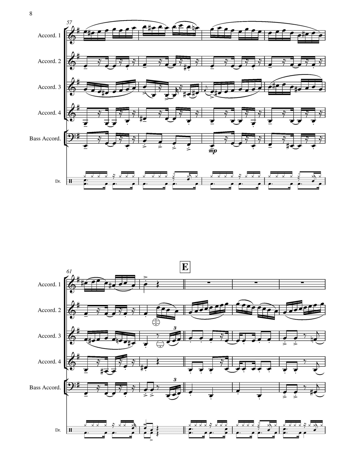 Samba...alla Turca! (score & parts)
