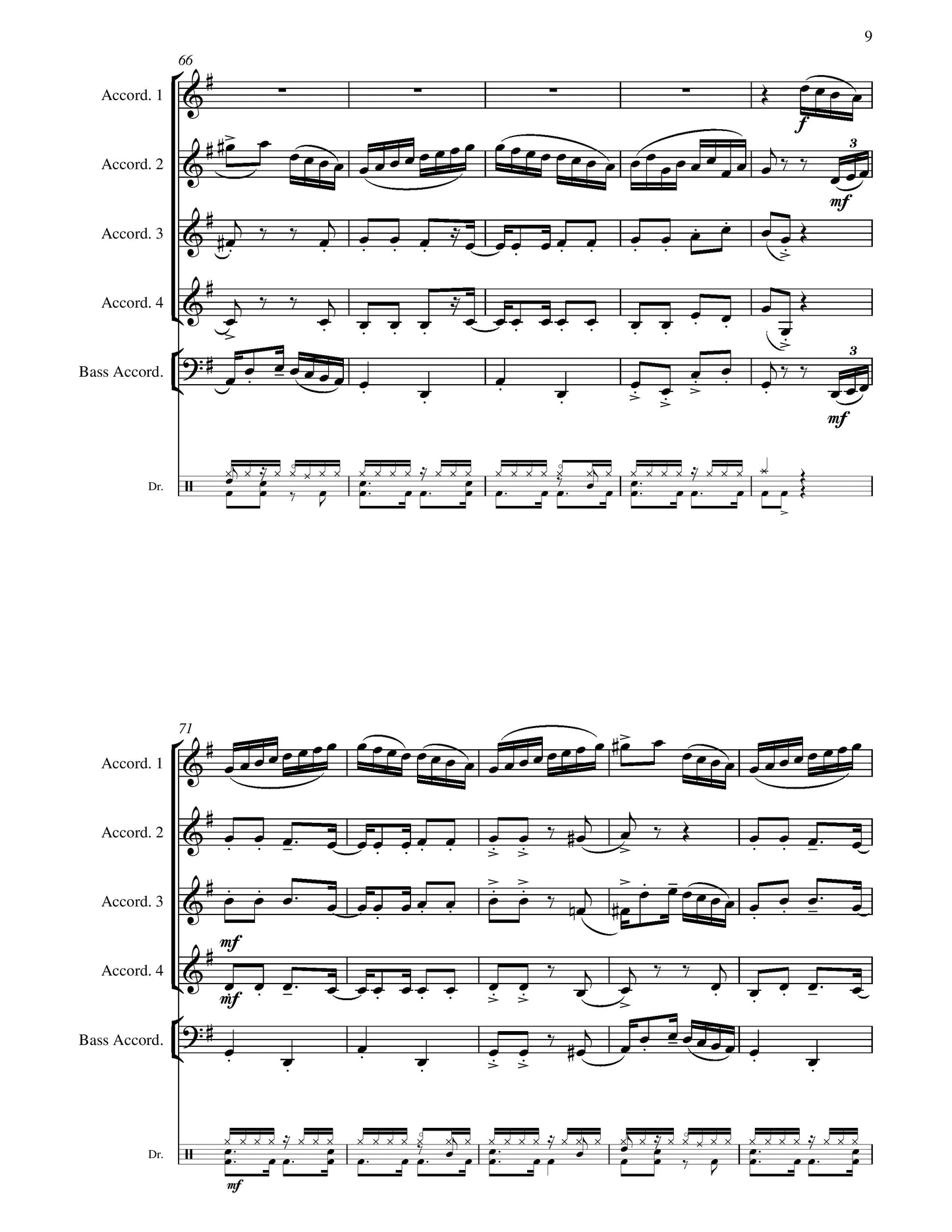 Samba...alla Turca! (score & parts)