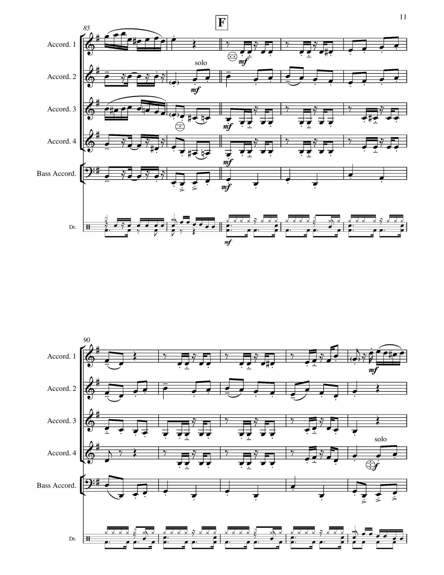 Samba...alla Turca! (score & parts)