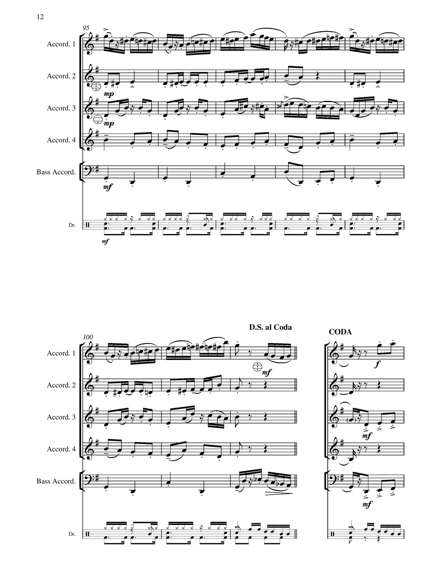 Samba...alla Turca! (score & parts)