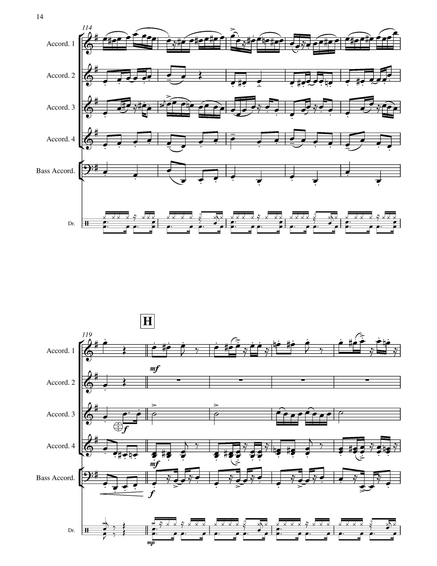 Samba...alla Turca! (score & parts)