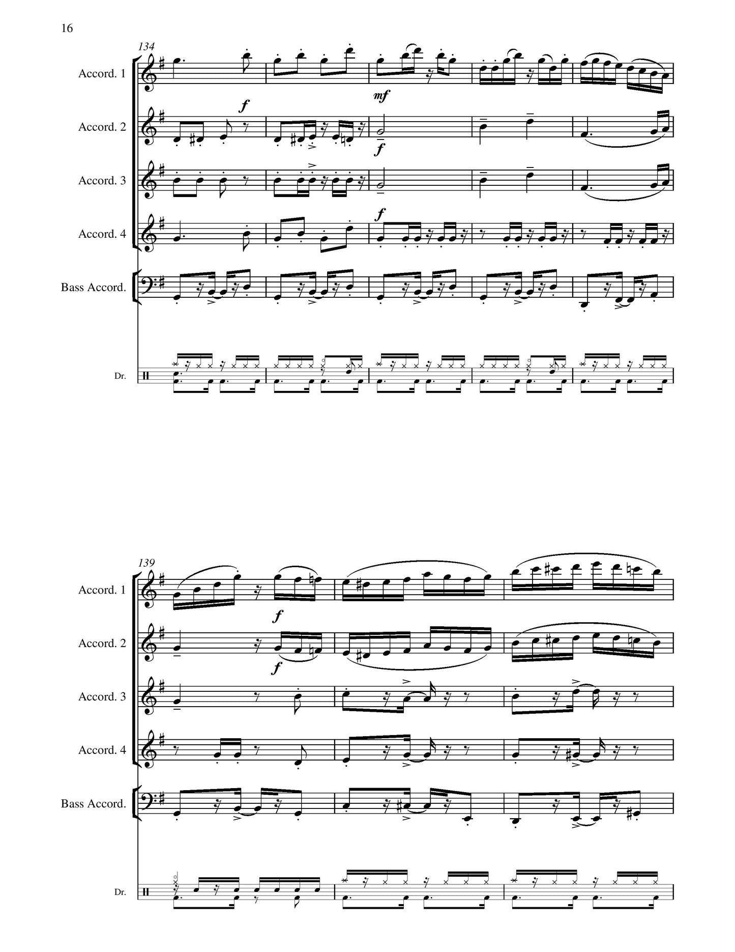 Samba...alla Turca! (score & parts)