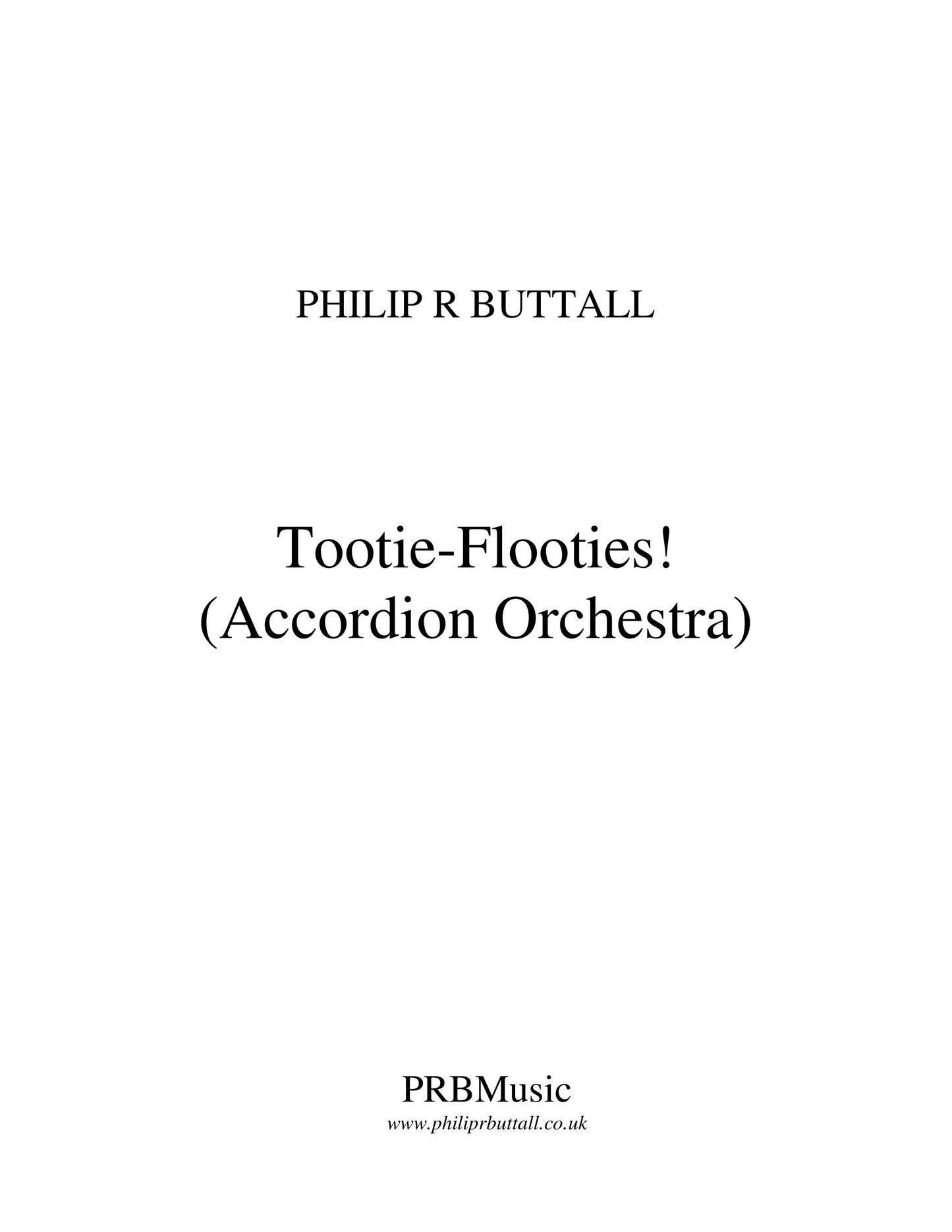 Tooteit-Flooties! (score & parts)- (score & parts)