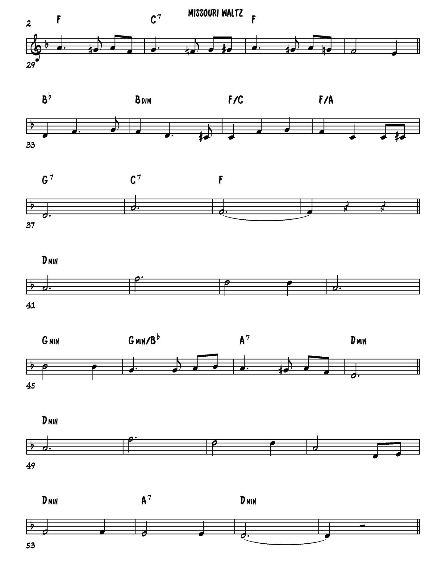 Missouri Waltz