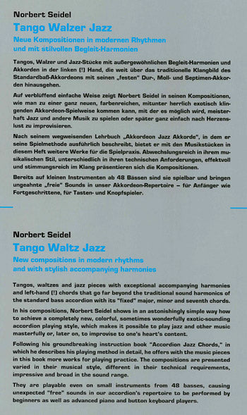 Tango Waltz Jazz