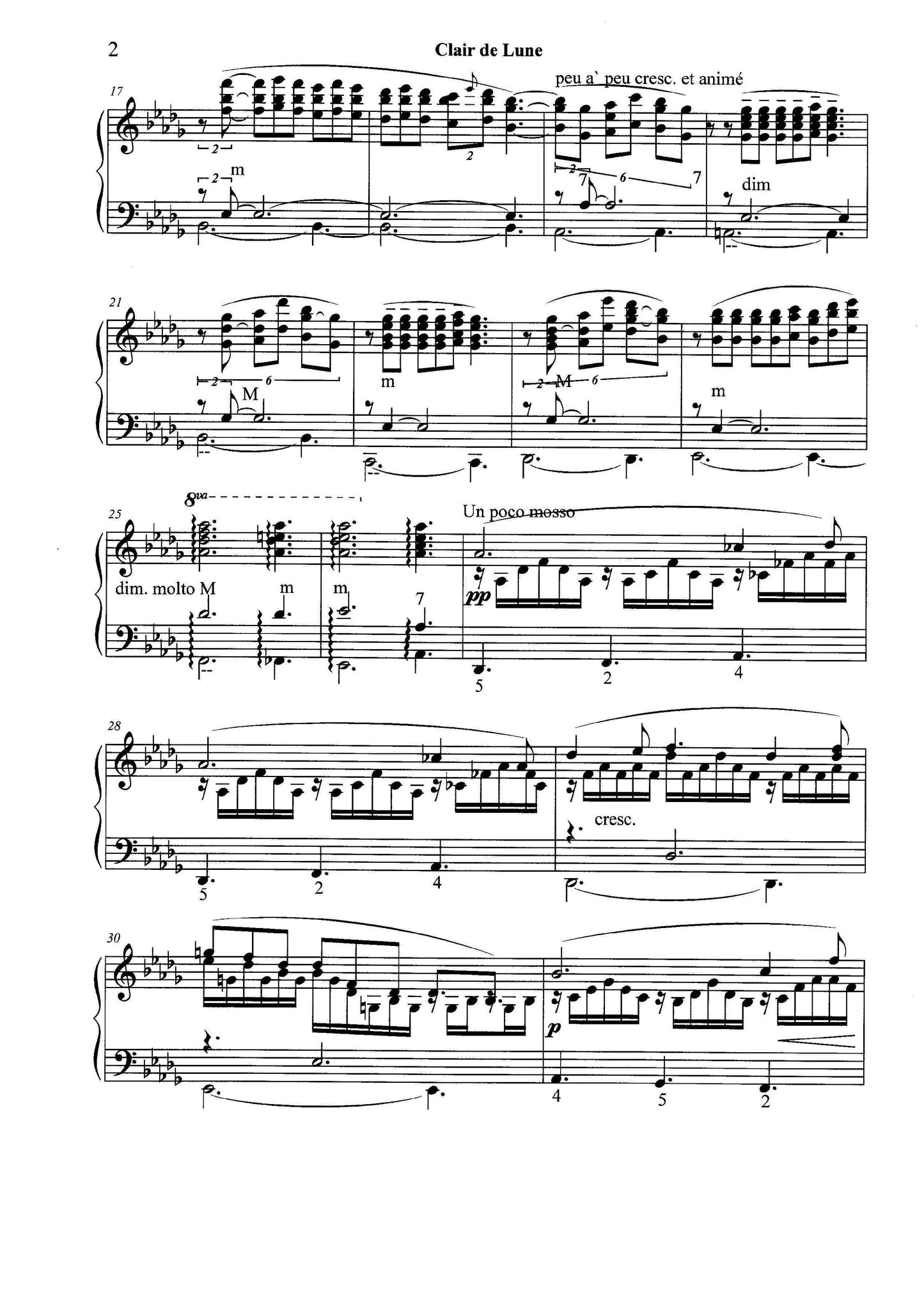 Clair de Lune (with mp3 sound file)
