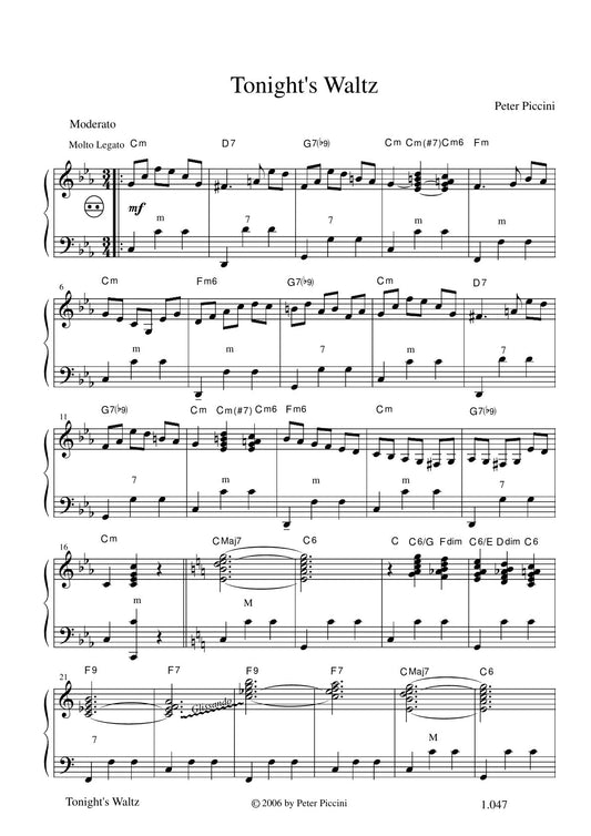 Tonight's Waltz
