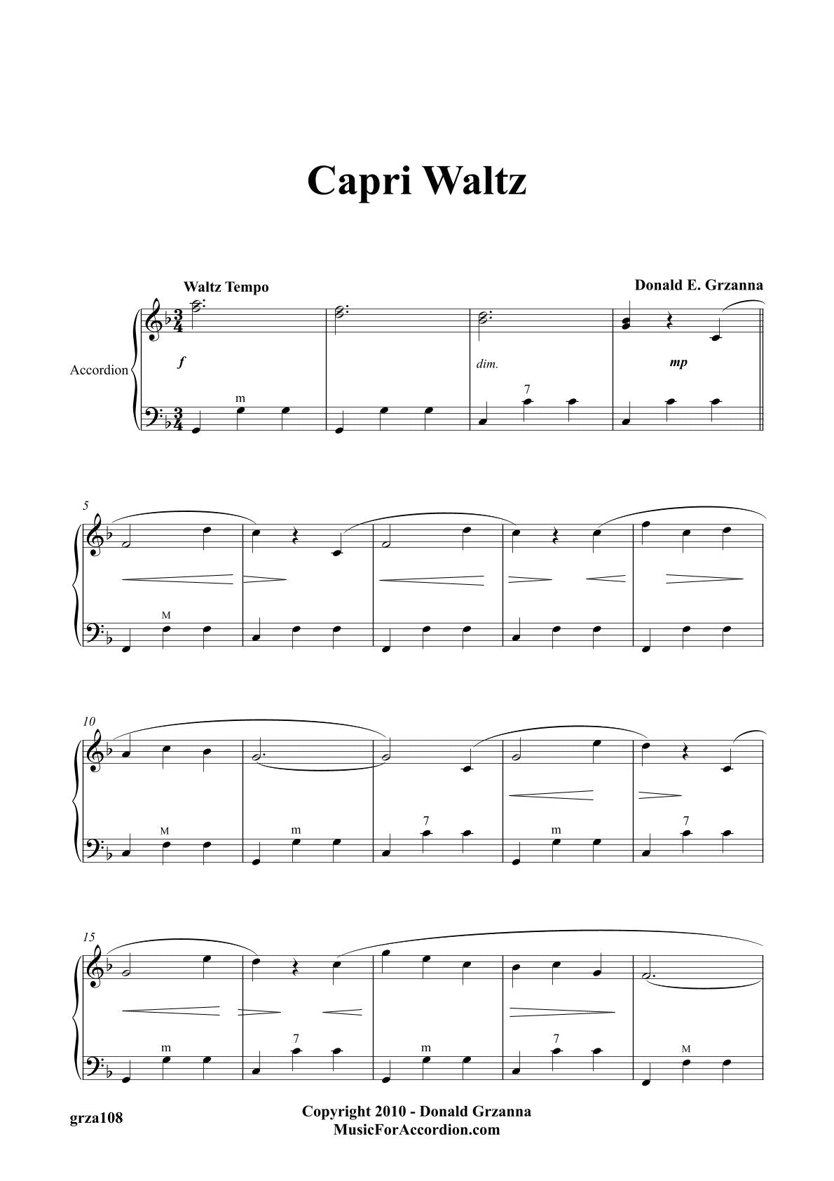 Capri Waltz